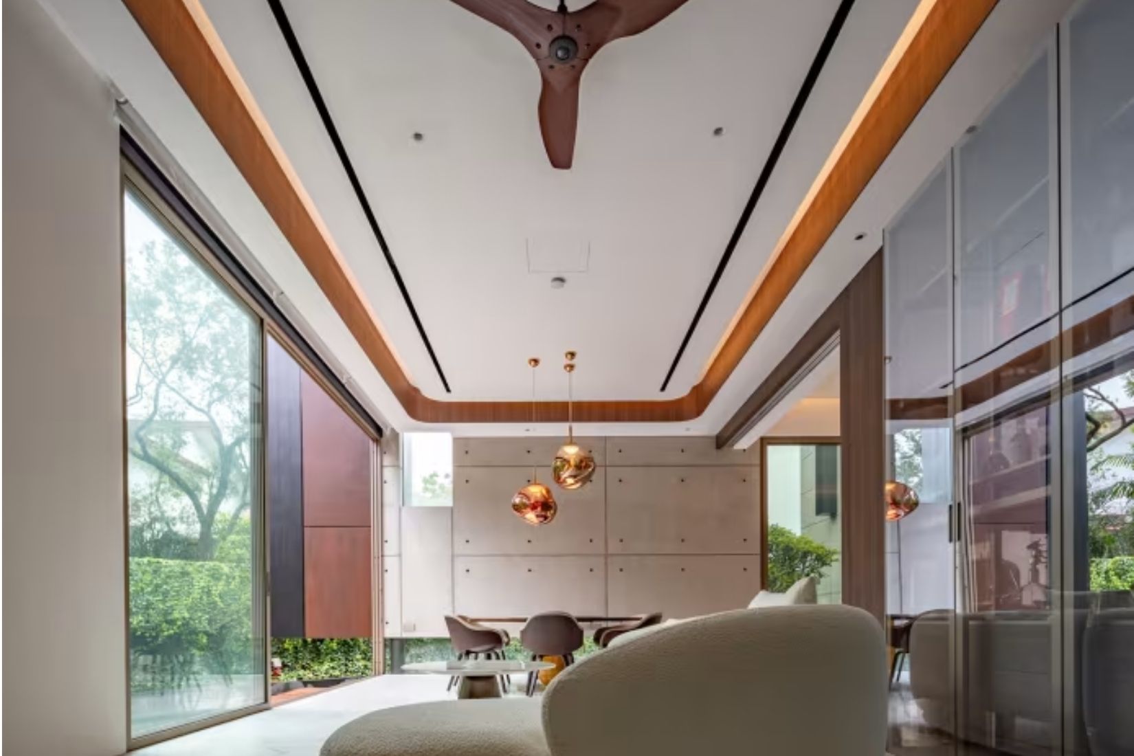 không gian sống - trang trí nội thất - nhà ở sang trọng - hiện đại, tối ưu không gian - luxuo 6