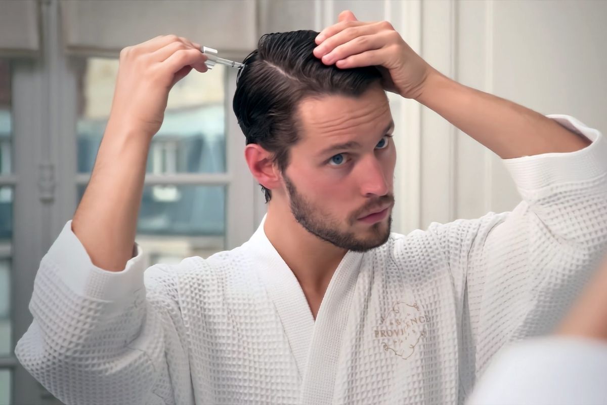 scalp care - chăm sóc da đầu - nam giới - head spa - luxuo 2