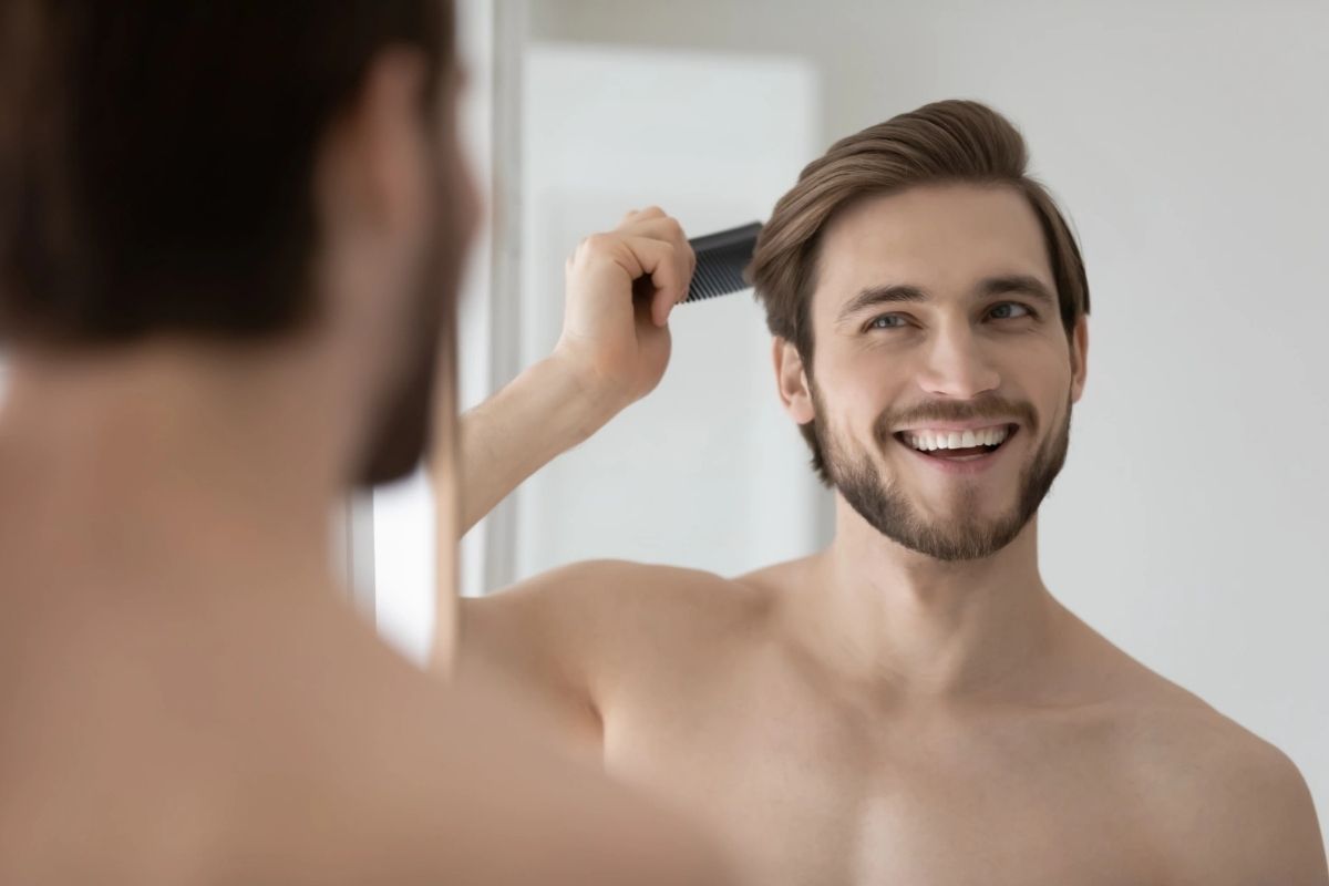 scalp care - chăm sóc da đầu - nam giới - head spa - luxuo 3