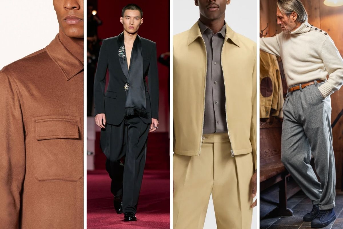 thời trang nam - Thu 2025 - phong cách thanh lịch - bảng màu ấm - trang phục mùa Thu - luxuo 6