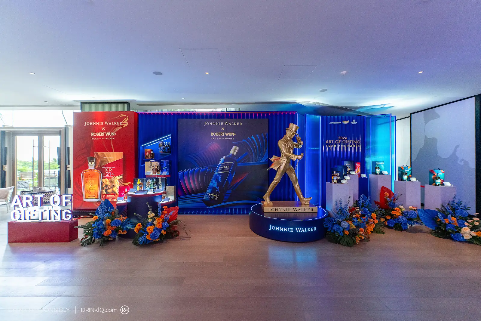 Không gian triển lãm tại Hoiana Resort & Golf. 