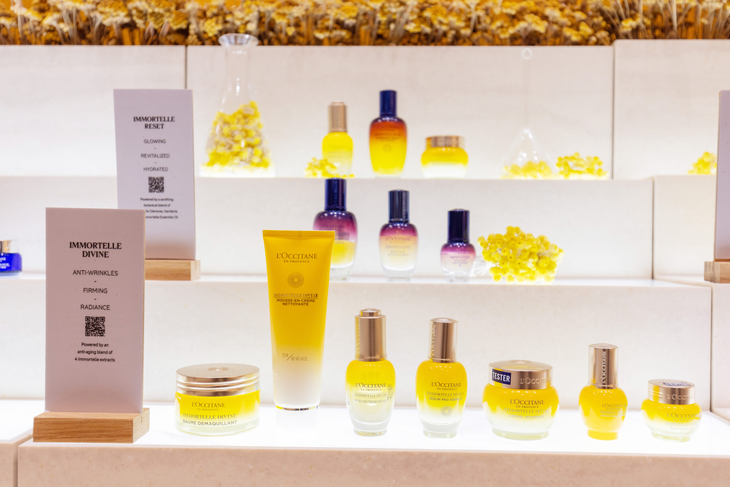 L’OCCITANE - mỹ phẩm thiên nhiên - L’OCCITANE en Provence - Takashimaya - cúc trường sinh - luxuo