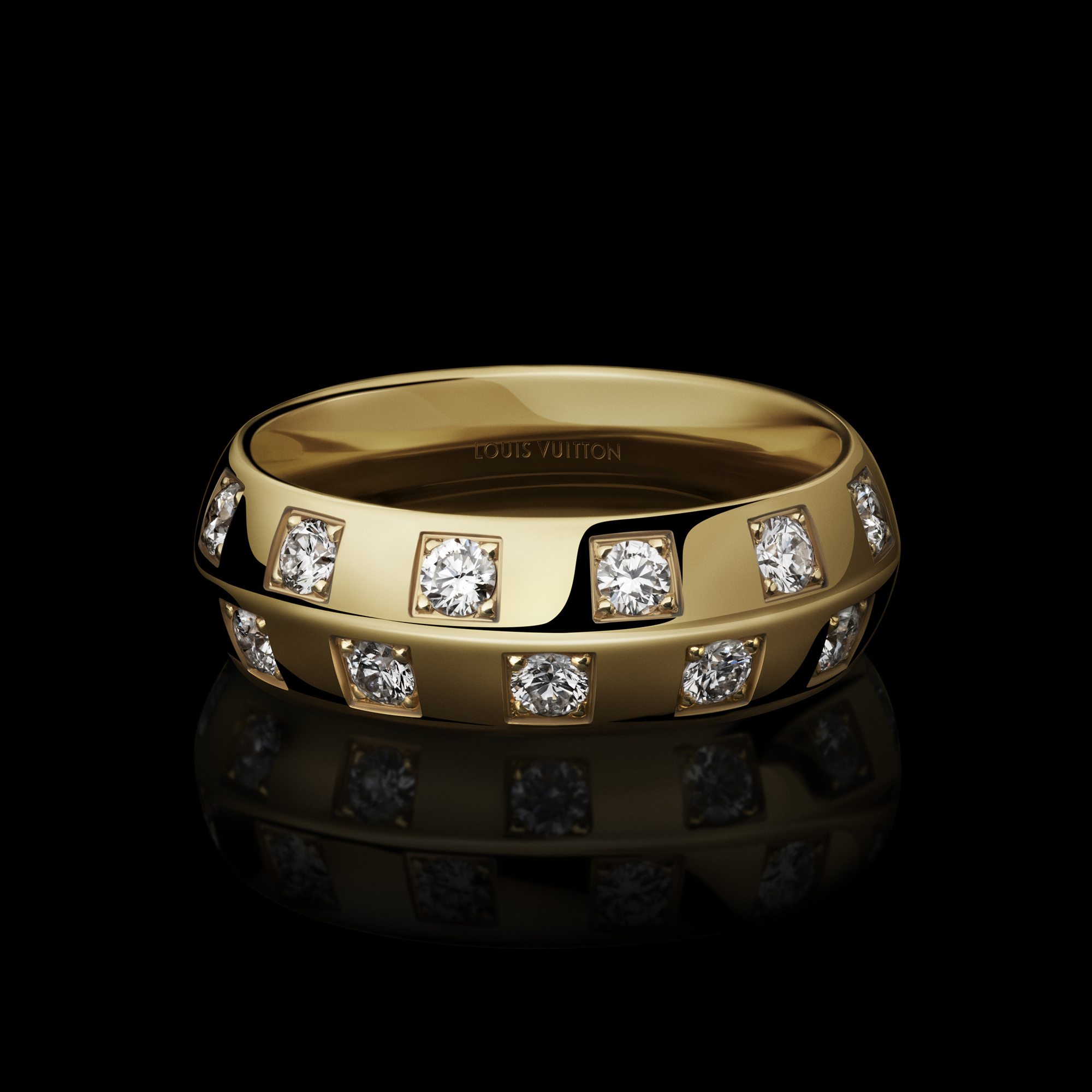 Louis Vuitton - họa tiết Damier - Le Damier de Louis Vuitton - trang sức unisex - cao cấp - thiết kế thủ công - chế tác tinh xảo - luxuo 4