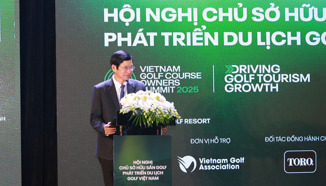 Hội nghị chủ sở hữu sân golf Việt Nam - VNGOS 2025 - tầm nhìn Golf Việt Nam 2030 - luxuo 1