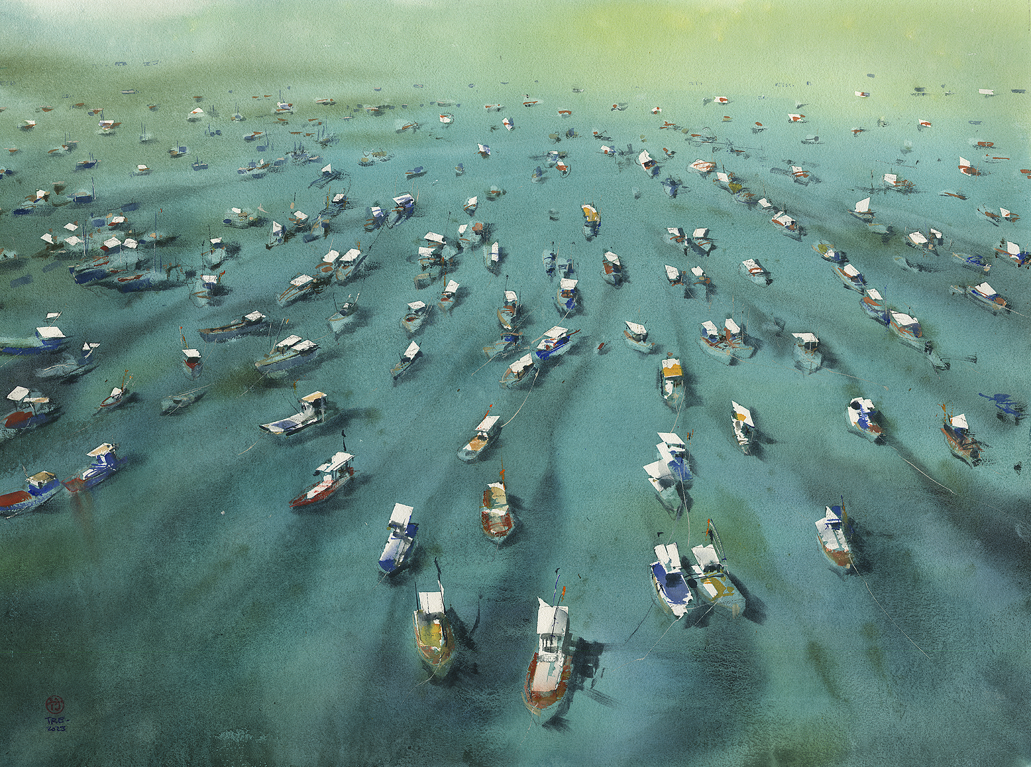 Vẽ - Đi - Tre - triển lãm hội họa - thiên nhiên Việt Nam - Đinh Quang Hải - nghệ thuật - văn hóa - luxuo 6