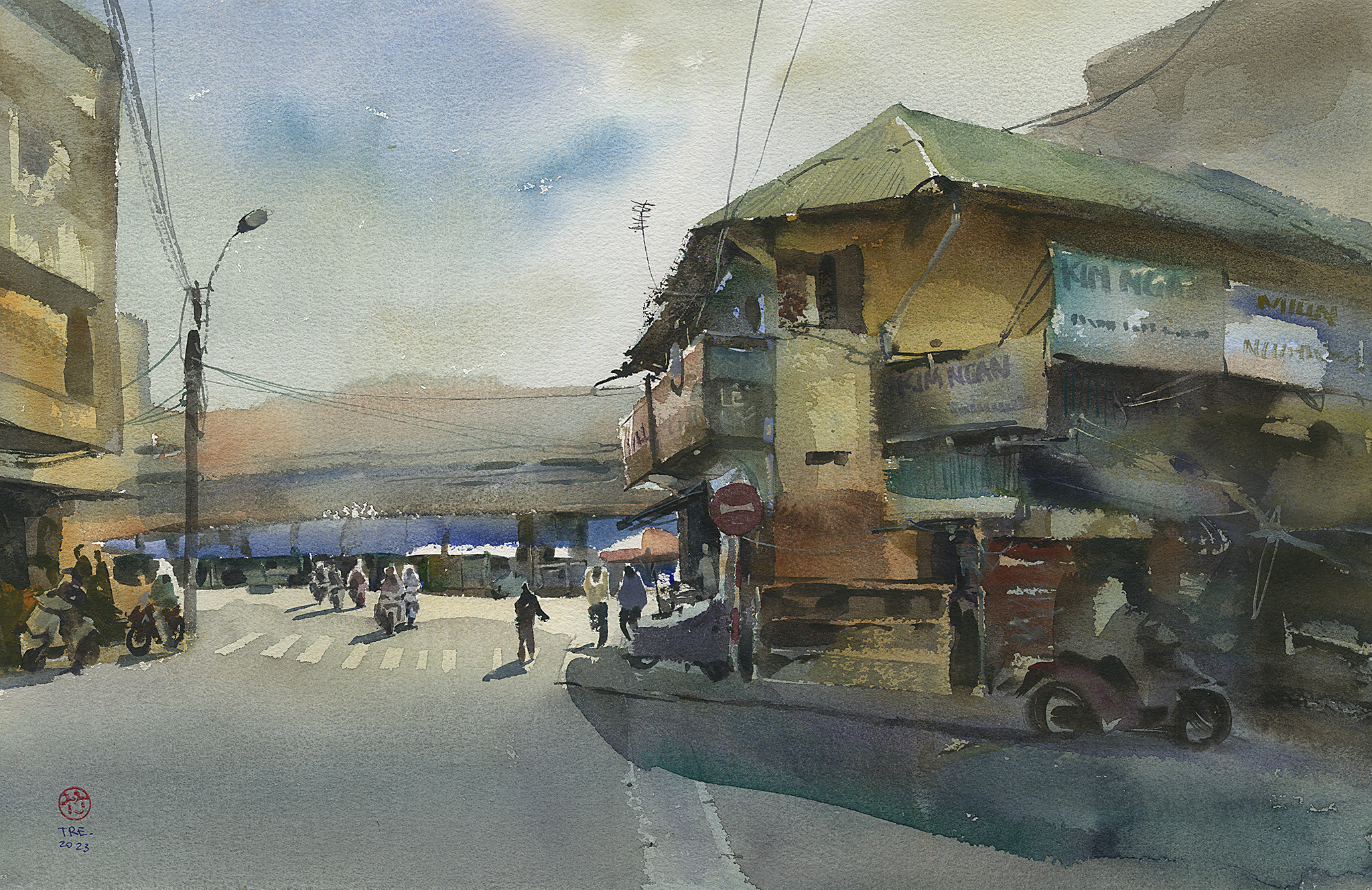 Vẽ - Đi - Tre - triển lãm hội họa - thiên nhiên Việt Nam - Đinh Quang Hải - nghệ thuật - văn hóa - luxuo 7