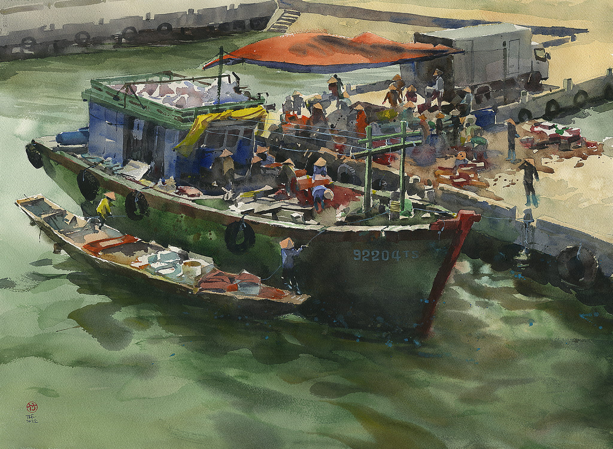 Vẽ - Đi - Tre - triển lãm hội họa - thiên nhiên Việt Nam - Đinh Quang Hải - nghệ thuật - văn hóa - luxuo 8