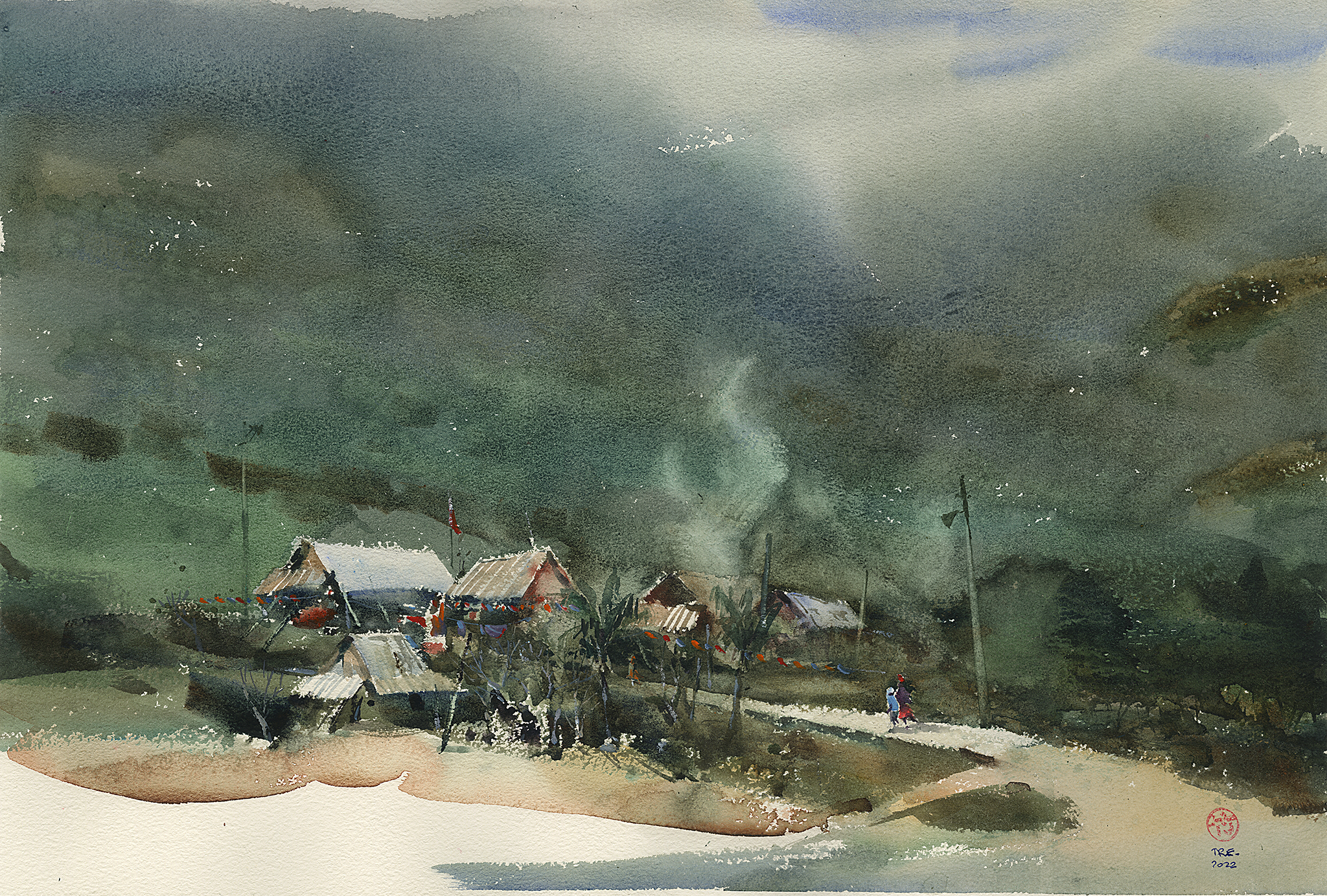 Vẽ - Đi - Tre - triển lãm hội họa - thiên nhiên Việt Nam - Đinh Quang Hải - nghệ thuật - văn hóa - luxuo 9