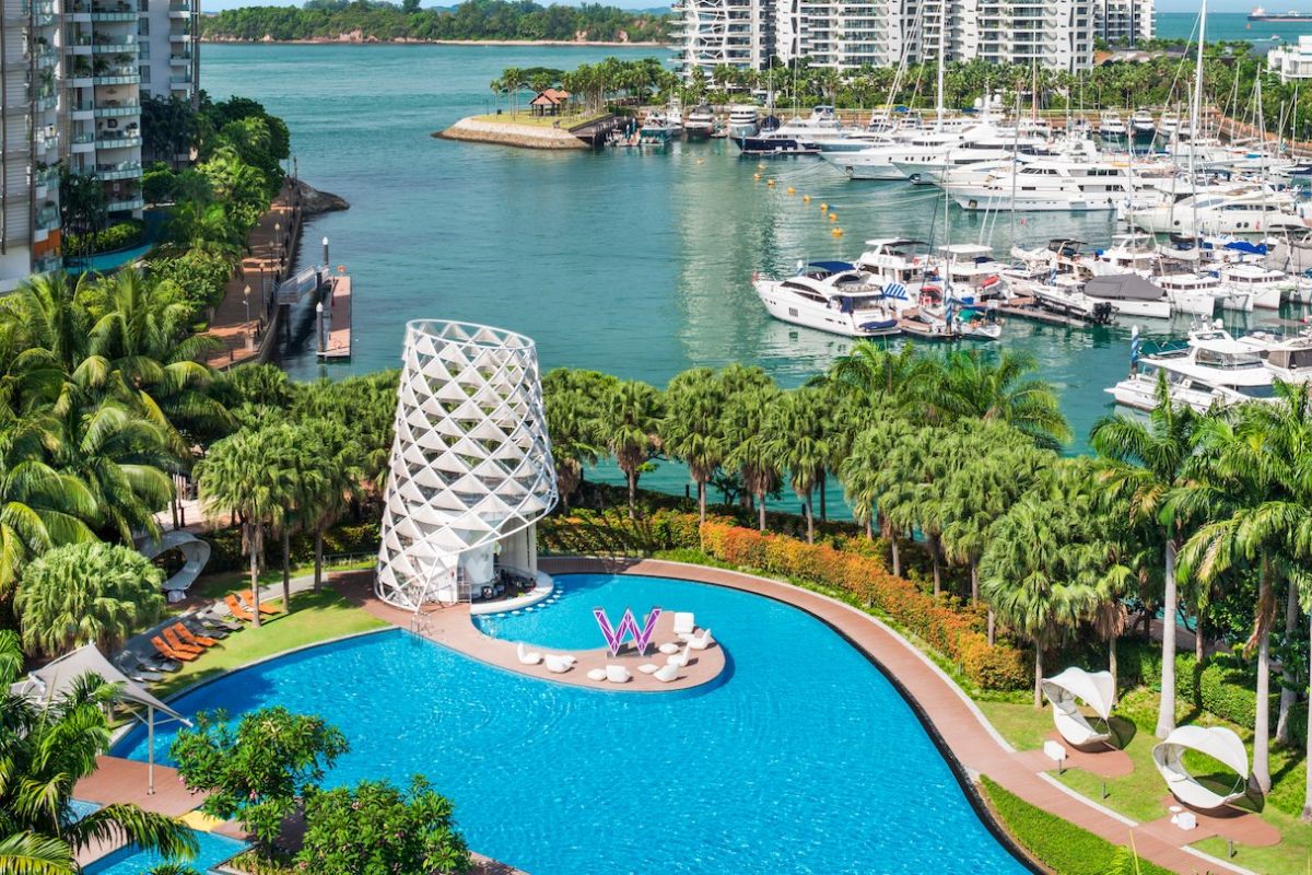 W Singapore - Sentosa Cove - khách sạn bền vững - trải nghiệm nghỉ dưỡng - luxuo fea