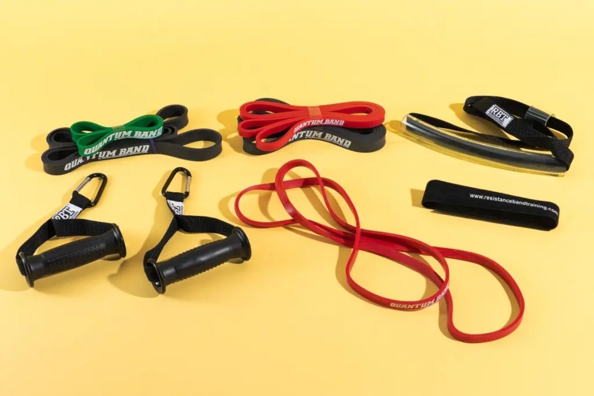 tập thể dục - dây kháng lực - bài tập toàn thân - cải thiện sức mạnh - luxuo 24