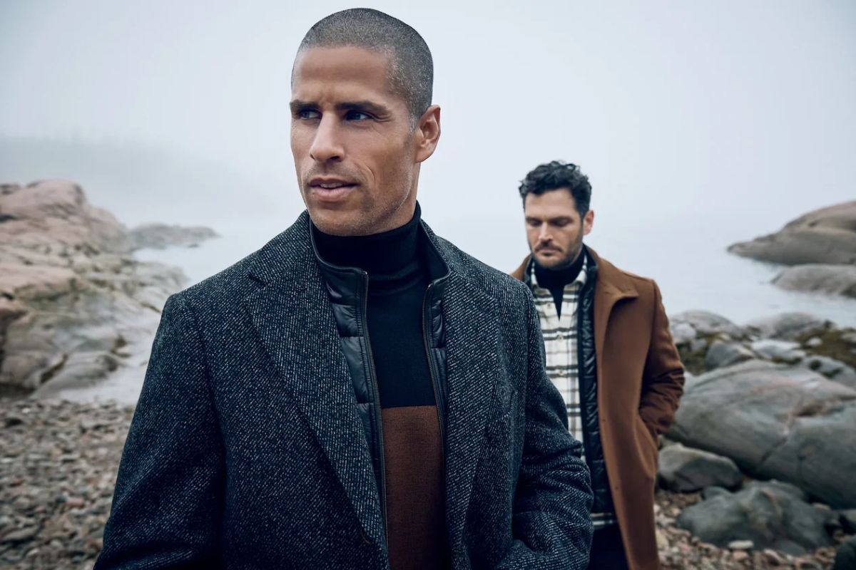 thời trang nam - áo len - đồ dệt kim - mùa thu-đông - phối đồ - luxuo 39