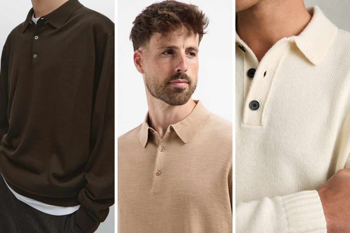 thời trang nam - áo len - đồ dệt kim - mùa thu-đông - phối đồ - luxuo 8