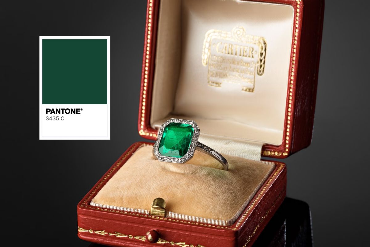 thời trang xa xỉ - bảng màu lễ hội - Burgundy - Emerald - Gold - luxuo 8