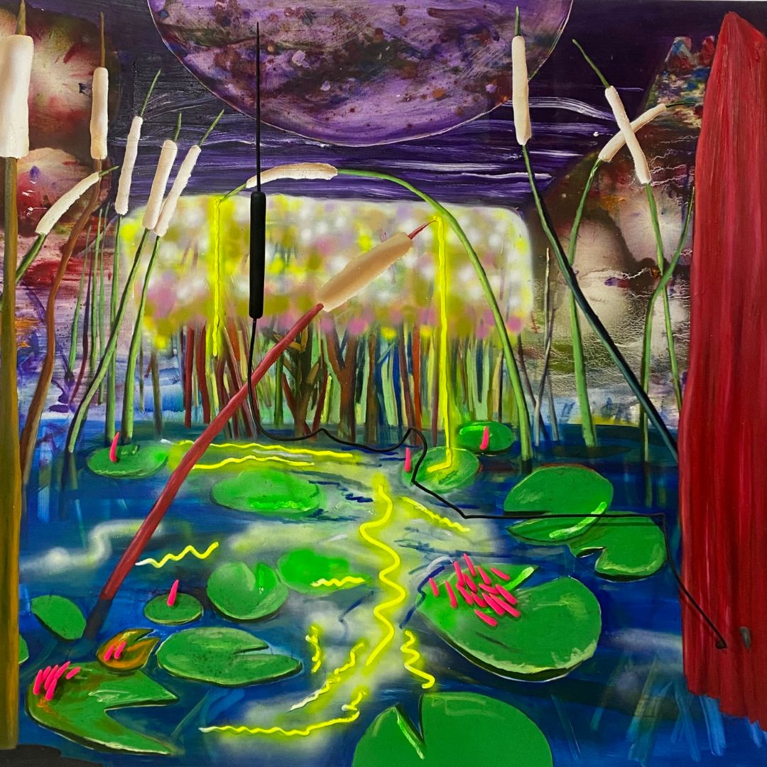 Kỳ Cảnh Phiêu Du - không gian thị giác đa tầng - triển lãm nghệ thuật - Wiking Salon - luxuo 10