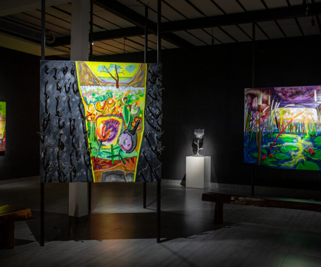 Kỳ Cảnh Phiêu Du - không gian thị giác đa tầng - triển lãm nghệ thuật - Wiking Salon - luxuo 7