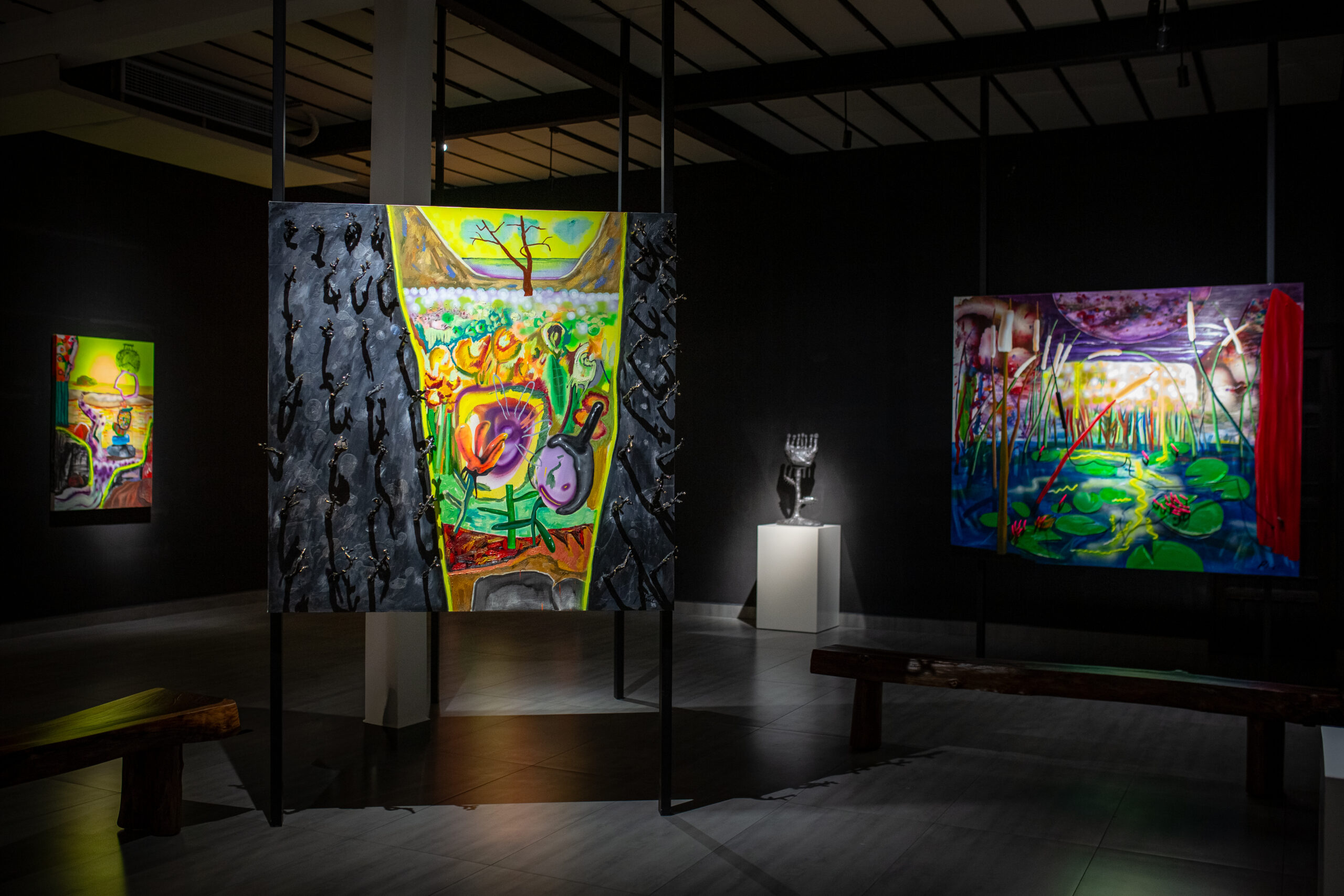 Kỳ Cảnh Phiêu Du - không gian thị giác đa tầng - triển lãm nghệ thuật - Wiking Salon - luxuo 7