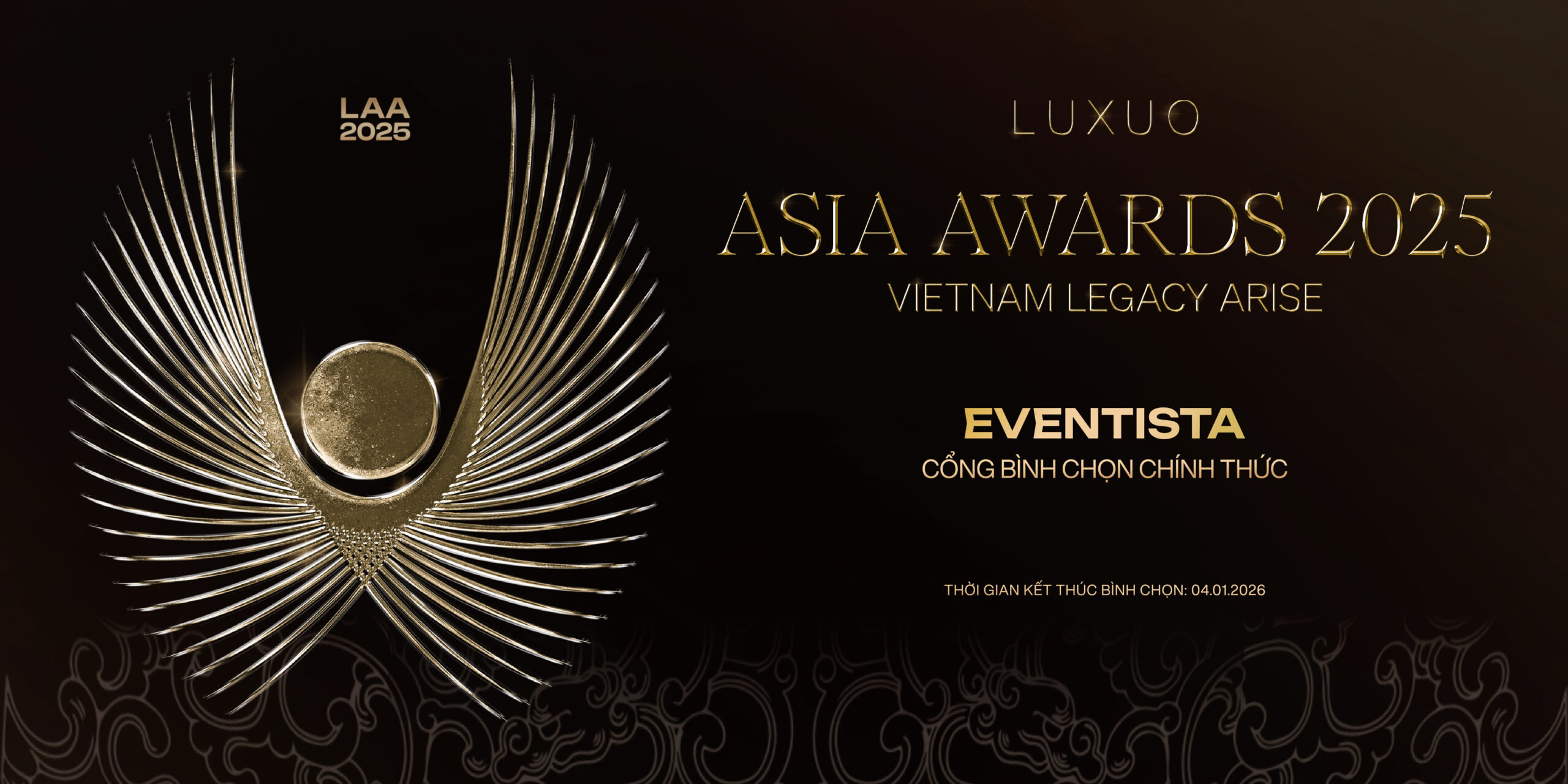 Luxuo Asia Awards 2025 - LAA 2025 - eventista - Heading Banner_2