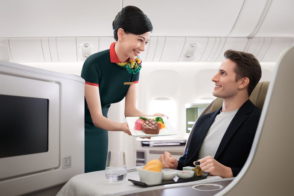 ghế hạng thương gia - khoang thương gia - dịch vụ hàng không cao cấp - trải nghiệm bay sang trọng - luxuo 17