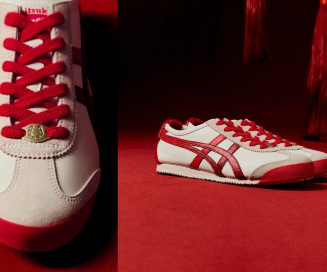 Onitsuka Tiger - mẫu giày Tết Bính Ngọ 2026 - MEXICO 66™ - sneaker - ballet - luxuo fea