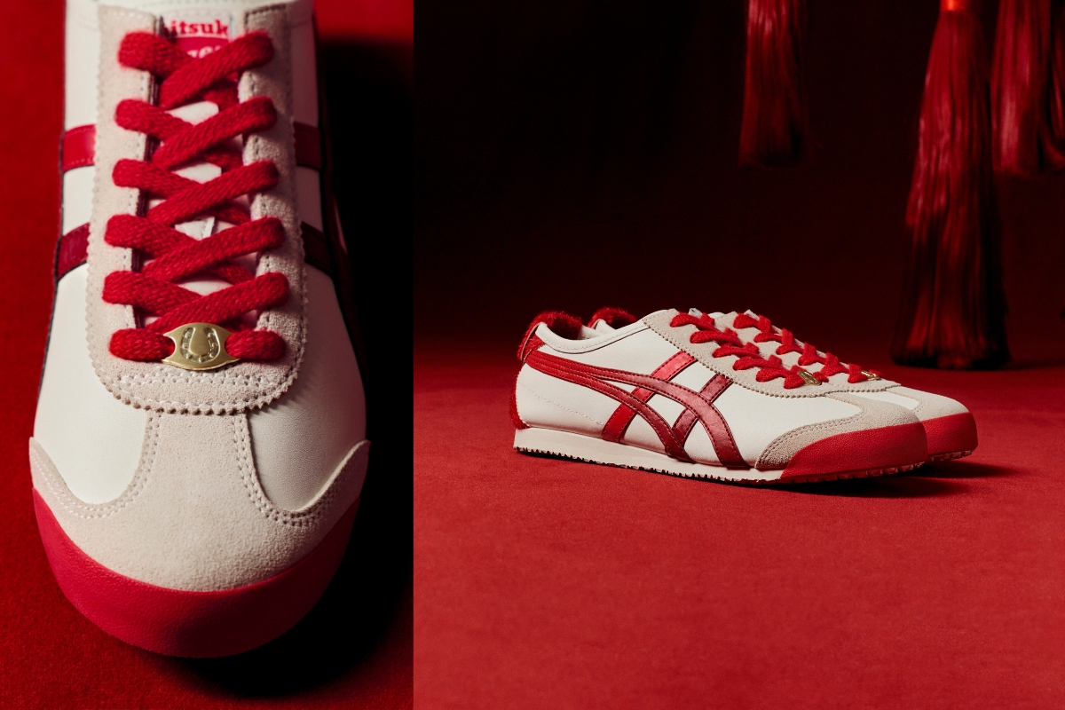 Onitsuka Tiger - mẫu giày Tết Bính Ngọ 2026 - MEXICO 66™ - sneaker - ballet - luxuo fea