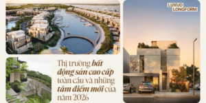 Thị trường bất động sản cao cấp toàn cầu và những tâm điểm mới của năm 2026