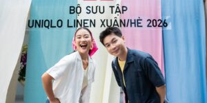 Bộ sưu tập UNIQLO linen Xuân-Hè 2026 “Nhẹ nâng ngày thoải mái”